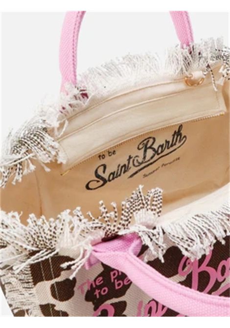 Borsa Media in Canvas SAINT BARTH | COL0001 COLETTE00327L COW SKIN 021